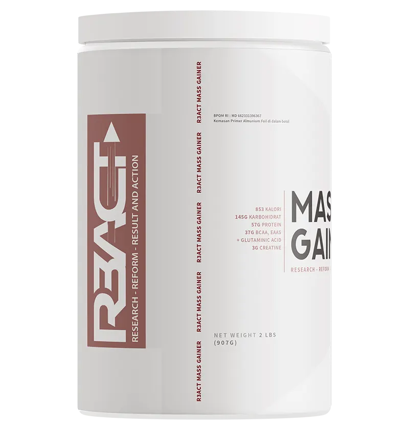 R3ACT MASS GAINER 2 LBS