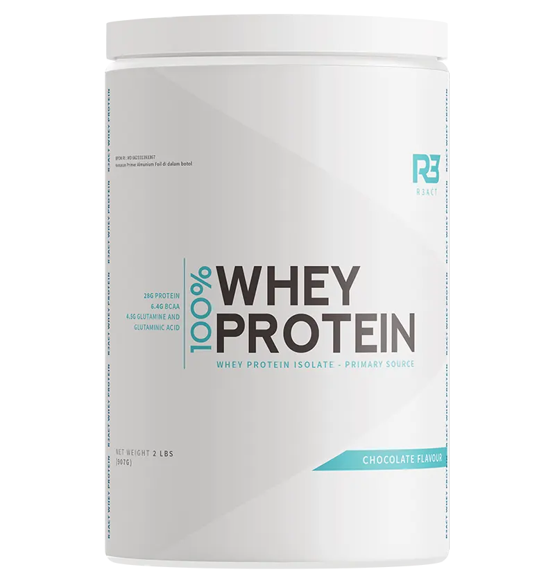 R3ACT WHEY PROTEIN 2 LBS