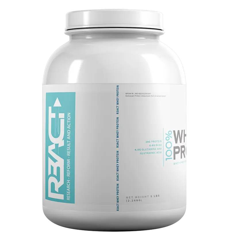 R3ACT WHEY PROTEIN 5 LBS